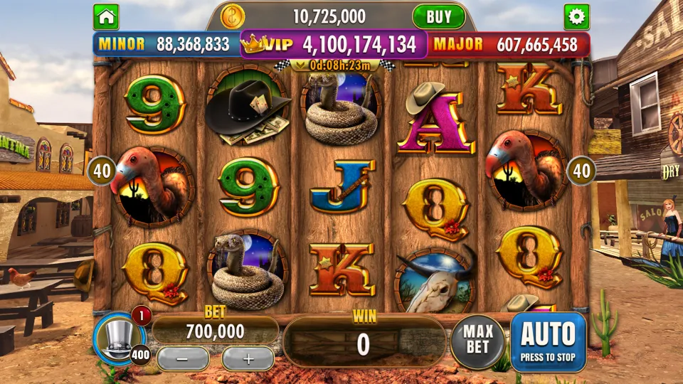 Calamity Cash — The Calamity Cash frontier-town reels