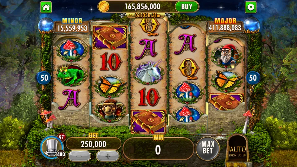 Enchanted Pays — The arched Enchanted Pays forest reels