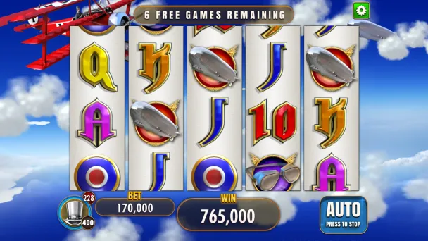 A winning combination during the Flying Feature