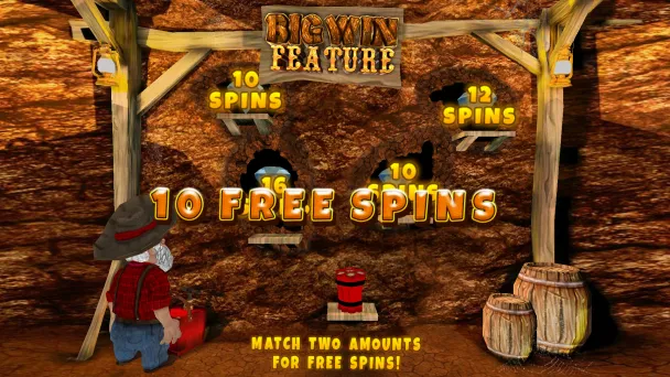 Two matching amounts award ten Free Games