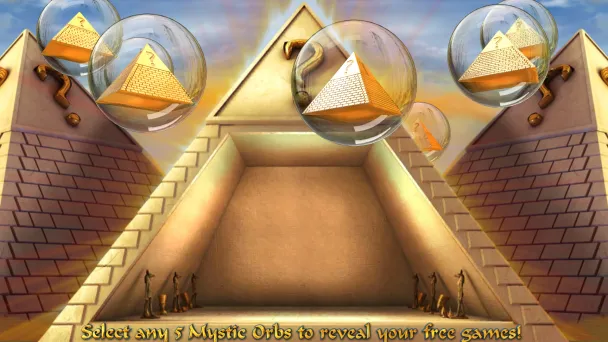 Floating orbs in the feature chamber