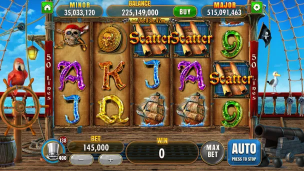 Three Map Scatters on the reels